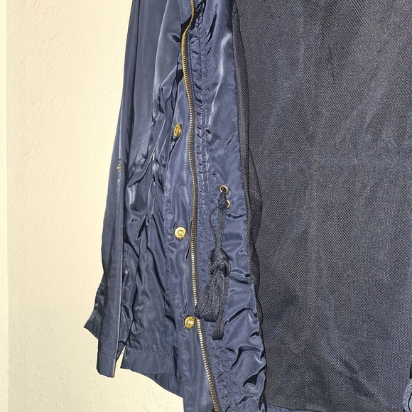 Copper Key Midnight Blue Jacket with Golden Highlights - Picture 3 of 15